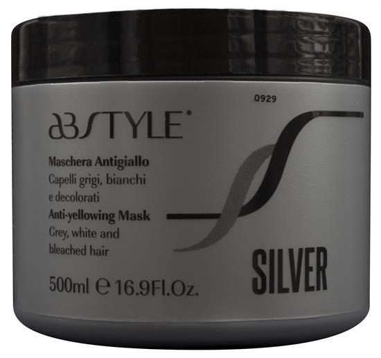 ABSTYLE SILVER 500ML MASCHERA ANTIGIALLO