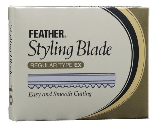 FEATHER STYLING BLADE LAME RASOIO 10PZ