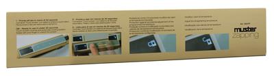 MUSTER ZAPPING PIASTRA STIRANTE PROFESSIONALE 50-230°