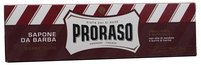 PRORASO SAPONE DA BARBA EMOLLIENTE E NUTRIENTE TUBO 150ML