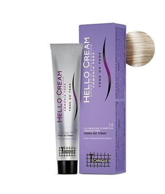 TECHNIQUE HELLO CREAM 10 BIONDO CH.ISSIMO PLATINO NO AMMONIACA