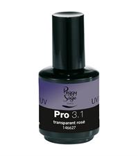 PEGGY SAGE TOP GEL PRO 3.1 ROSA TRASPARENTE 15ML - 146627