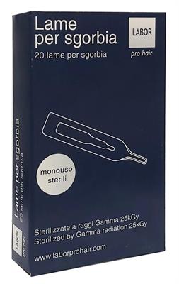LABOR LAME SGORBIE STERILIZZATE MISURA 6 - CF.20 LAME - H867/E